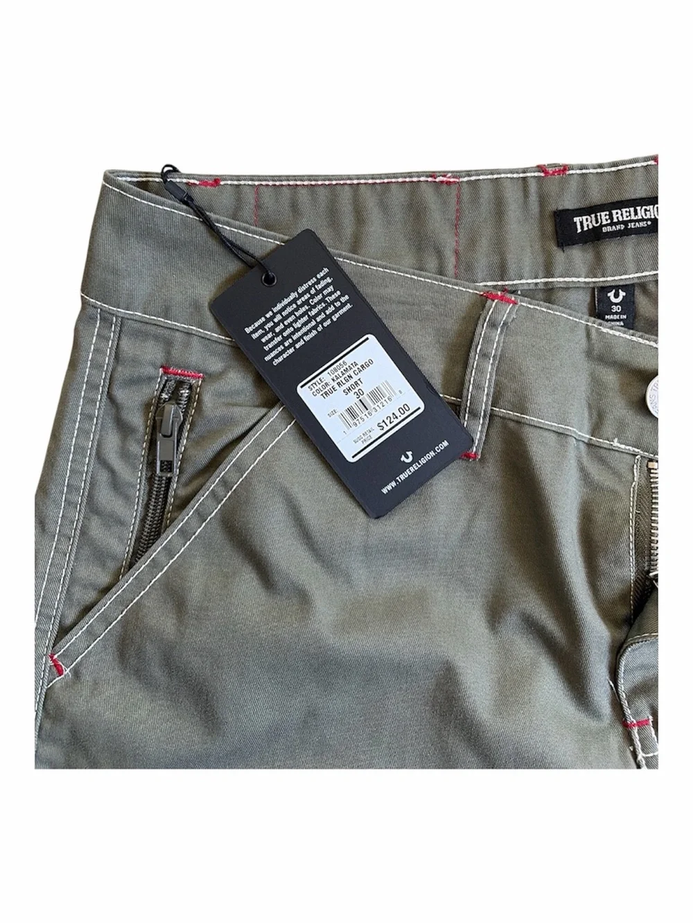 True Religion Men’s Cargo Shorts